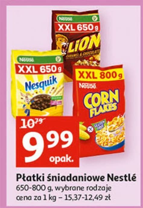 Promocja P Atki Niadaniowe Lion W Auchan