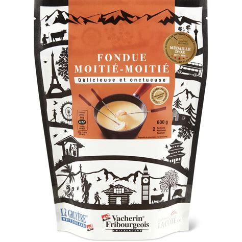 Fondue Moitié Moitié Délicieuse onctueuse Migros