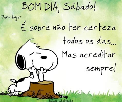 Snoopy Bom Dia No Instagram Bom Dia Sábado” Bom Dia Sabado Snoopy