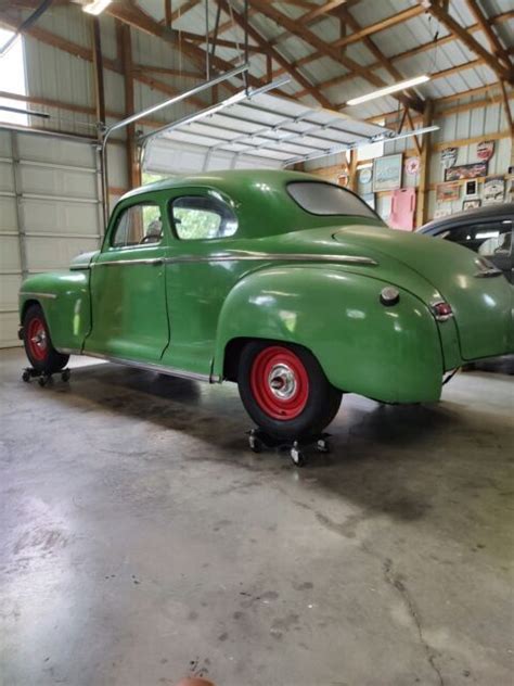 Plymouth Deluxe Coupe Green Rwd Automatic P For Sale Plymouth