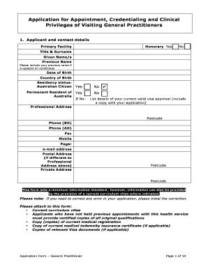 Fillable Online Nnswlhd Health Nsw Gov Application For Appointment