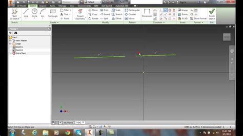 Inventor Collinear Constraint Youtube