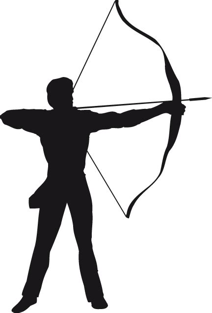 Archery Archery Silhouette Archery Birthday