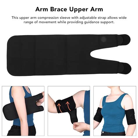 QAQ-Bicep and Tricep Tendonitis Brace Compression Sleeve, Upper Arm ...