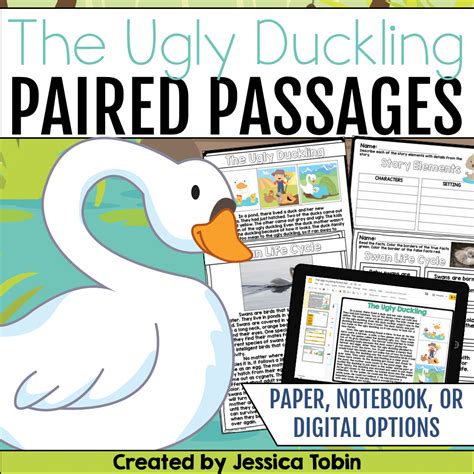 The Ugly Duckling Paired Passages Elementary Nest