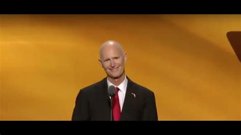 Full Speech Florida Governor Rick Scott At Republican National Convention Youtube