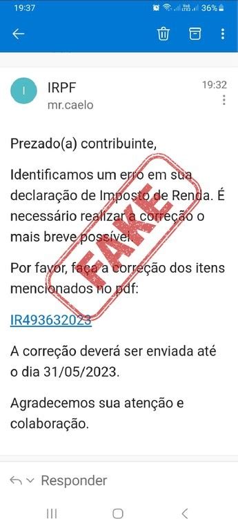 Receita Federal Alerta Para O Golpe Das Mensagens On Line Falando Em