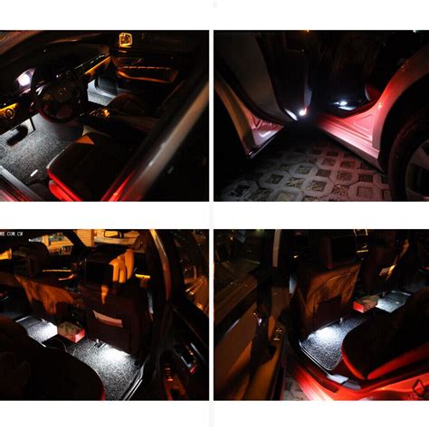 7x White Interior LED Light Package Kit For JEEP WRANGLER JK 2007 2018