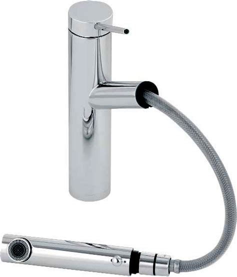 Abode Pluro Pull Out Kitchen Tap With Swivel Spout Chrome