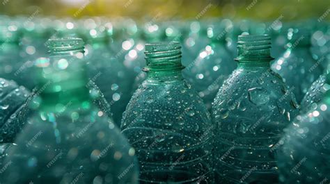 Premium Photo | Recycling of plastic bottles