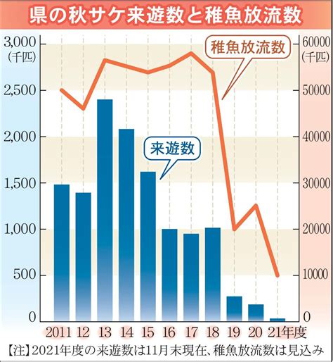 秋サケ不漁、ピーク時の1％ 宮城・温暖化影響か 河北新報オンライン