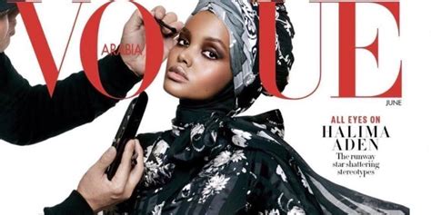 Qui Est Halima Aden Le Premier Mannequin Noir Et Voilé En Couverture De Vogue Arabia