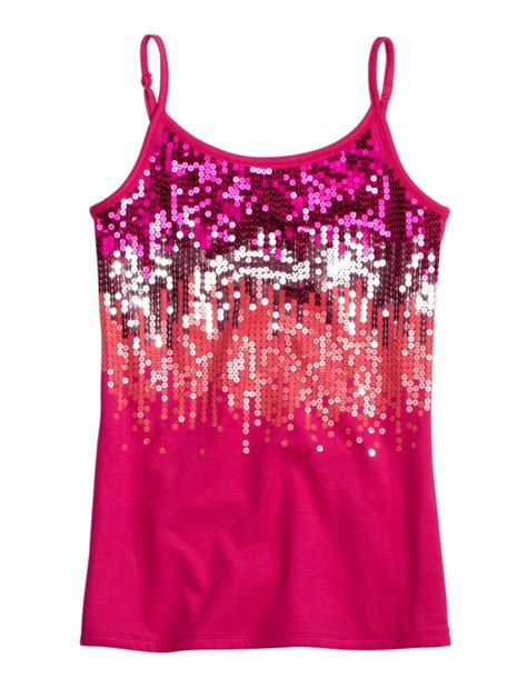 Allover Embellished Cami Justice Clothing Justice Girls Clothes