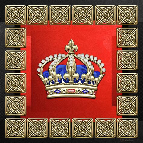 Royal Crown Of France Digital Art By Serge Averbukh Fine Art America