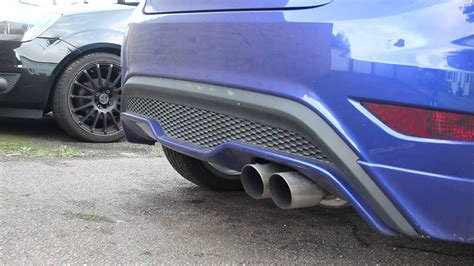 Mk Ford Fiesta St Milltek Exhaust Decat Popping Youtube