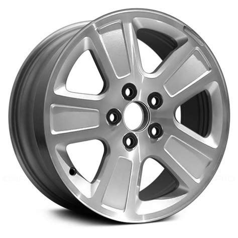 Replace® Alyff031u10 5 Spoke Silver With Machined Accents 17x7 Alloy