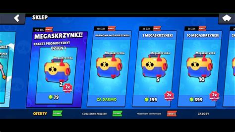 Otwieram Darmowego Mega Boxa W Brawl Stars Youtube