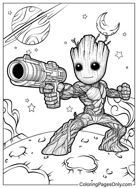 Coloriages Groot Coloriagesonly