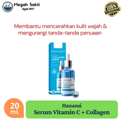 Jual Mgs Hanasui Vitamin C Collagen Serum New Look New Formula