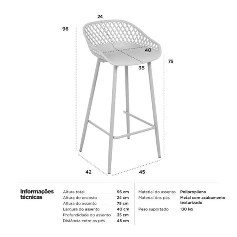 Kit Banquetas Altas Bancada Cozinha Clarice Cloe Nude Nude Em Promo O Na Americanas