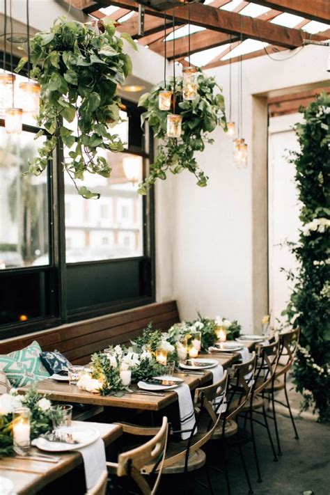 Sophisticated Botanical Los Angeles Wedding at Madera Kitchen | Junebug Weddings