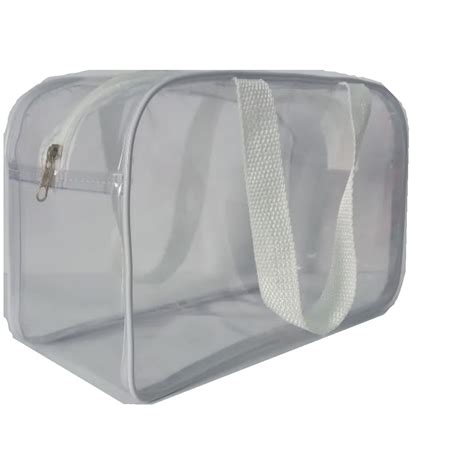 Necessaire Transparente Bolsa Enfermagem Maquiagem Organizadora