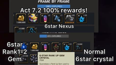 Act 72 100 Rewards 6 Star Nexus And 6 Star Rank 1 2 Gem Starts Out Good With A Tragic