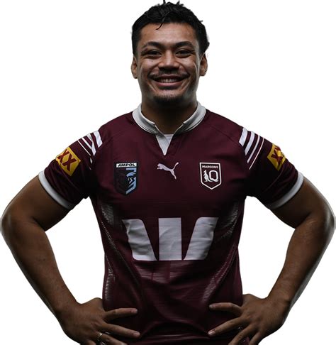 Official Ampol State Of Origin Profile Of Jeremiah Nanai For Queensland