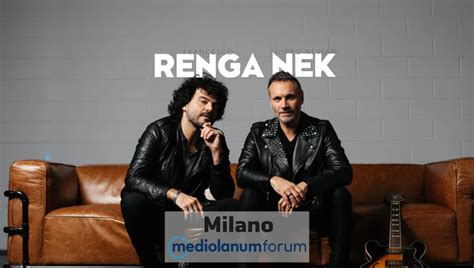 Renga Nek In Concerto A Milano