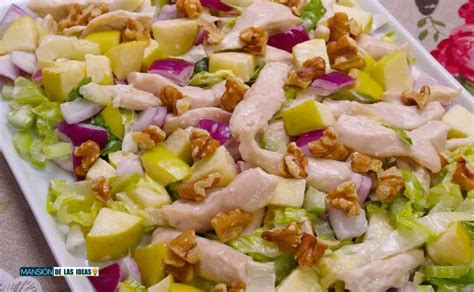 Ensalada De Pollo Con Manzana 2024