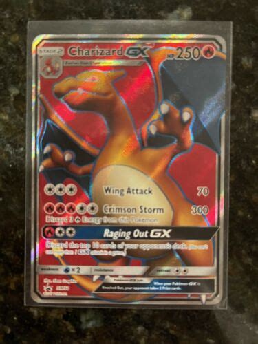 Mavin Full Art Charizard Gx Ultra Rare Black Star Promo Sm Pokemon