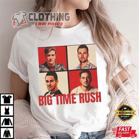 Big Time Rush Cant Get Enough Tour Dates Shirt Big Time Rush Tour