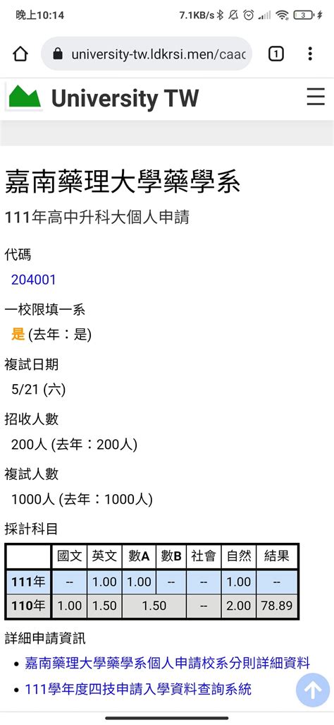 嘉藥一階分數問題 考試板 Dcard