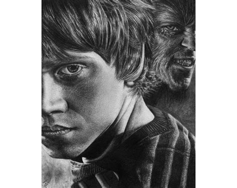 How To Draw Ron Weasley Realistic How To Draw A Portrait Of Ron Weasley