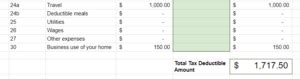 Independent Contractor Expenses Spreadsheet Free 2024