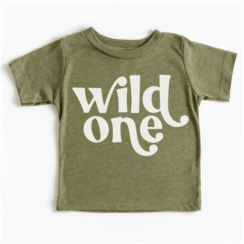 Wild One Shirt - Etsy