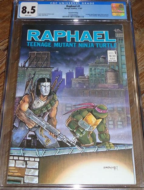 Raphael Teenage Mutant Ninja Turtle 2nd Printing Variant 1985 Comic