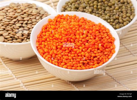 Red Lentils Pattern Hi Res Stock Photography And Images Alamy