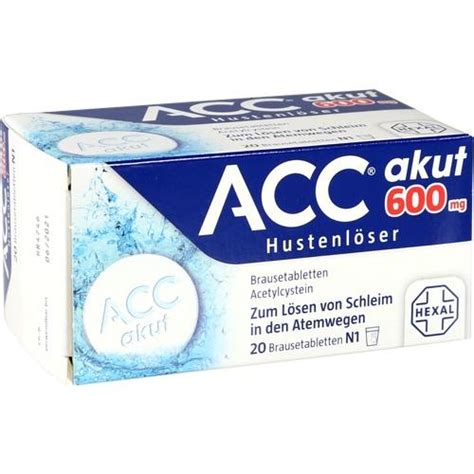 Delivery service from Germany - ACC Acute 600 effervescent tablets, 20 ...