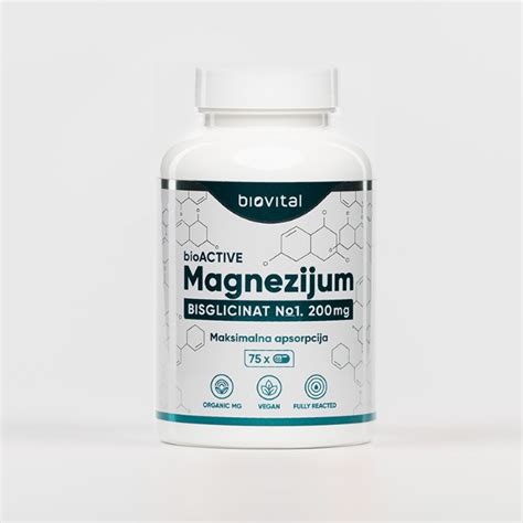 BioActive Magnezijum Bisglicinat Kapsule 75kom