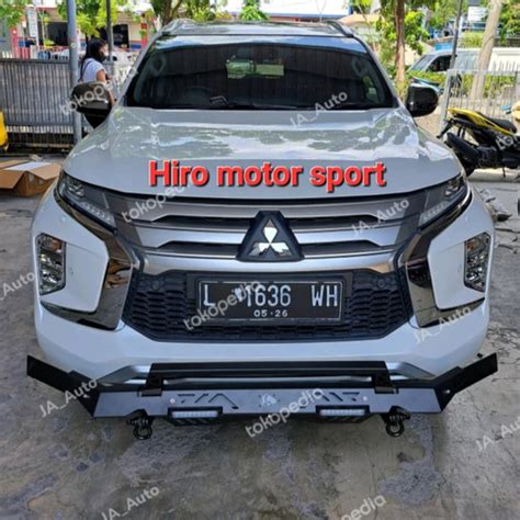 Jual Tanduk Bumper Raptor Pajero Fortuner Rush Xpander Mux Hilux Triton