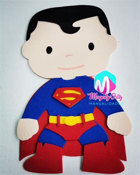 Superman En Foami Dulceros Dia Del Ni O Manualidades Aulas Creativas