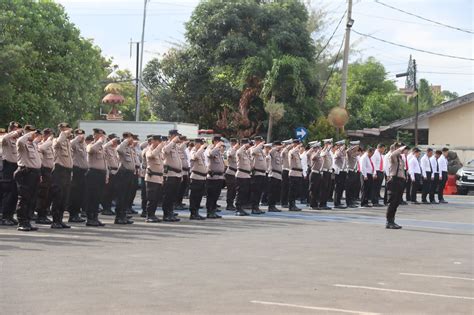 Polresta Bandar Lampung Gelar Upacara Peringati Hari Bela Negara Ke