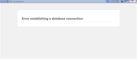 How To Fix The Error Establishing A Database Connection In WordPress