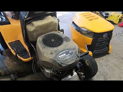 How To Remove A Cub Cadet Xt Gas Tank Youtube