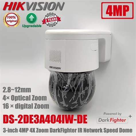 Original Hikvision Ds De A Iw De Inch Mp Poe H X Powered By