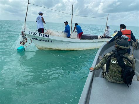 Marina Informa Resultados De La Estrategia Integral Contra La Pesca Ilegal En El Estado De