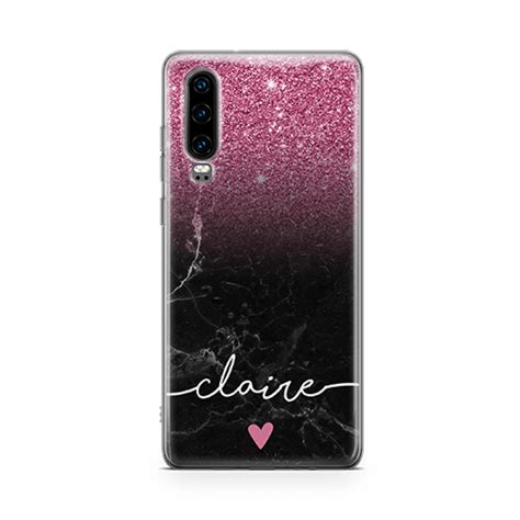 Nude Split Huawei P30 Case Custom Floral Phone Case