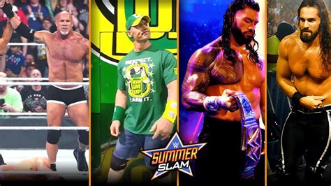 Wwe Summerslam 2021 Full Show Highlights And Resultswwe Summerslam 2021