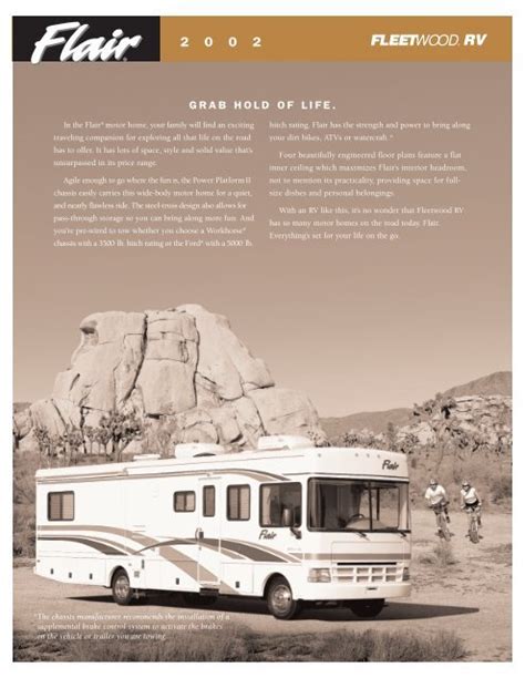 Fleetwood Bounder Rv Floor Plans - House Design Ideas